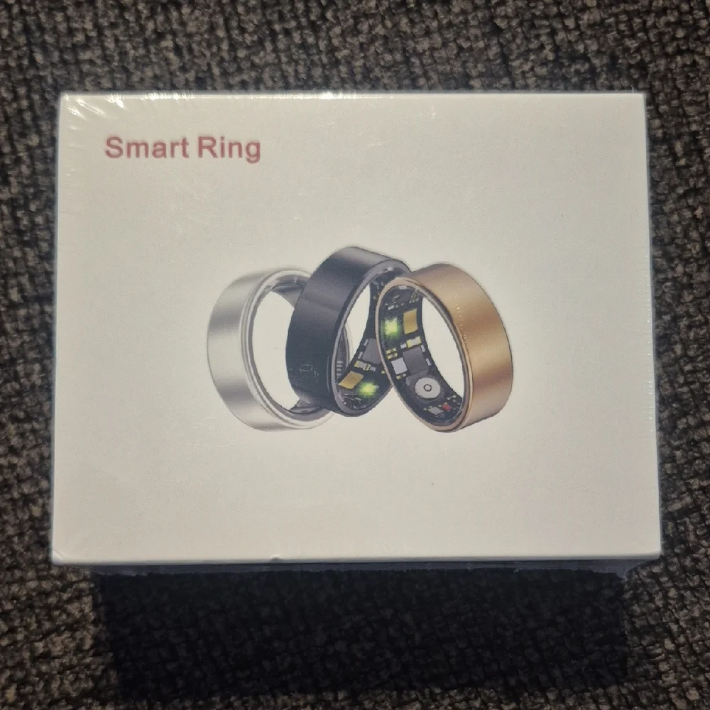 Smart Ring in Silver, Black, and Gold